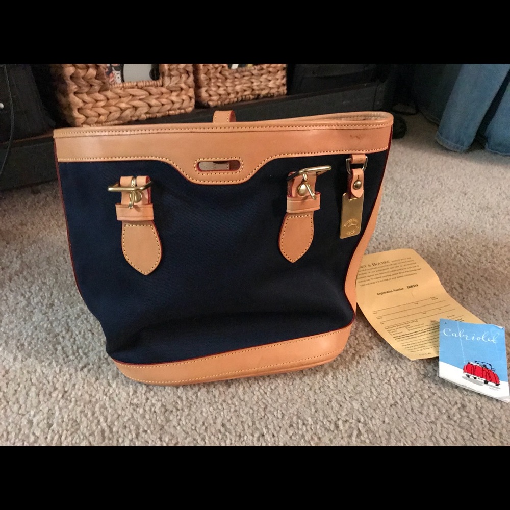 NWT Vintage Dooney & Bourke Cabriolet Bucket Bag
